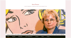 Desktop Screenshot of karinthomas.eu